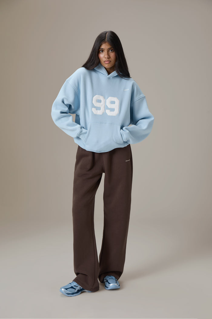 99 Hoodie in Powder Blue