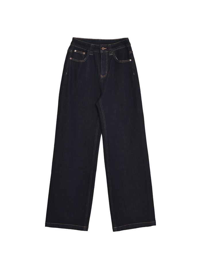 Alexis Straight Lyocell Cotton Jeans