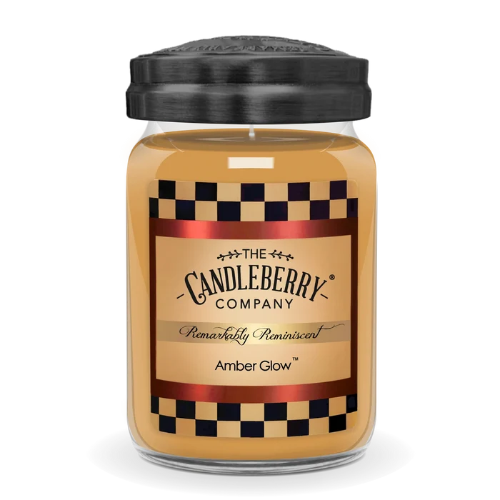 Amber Glow Large Jar Candle
