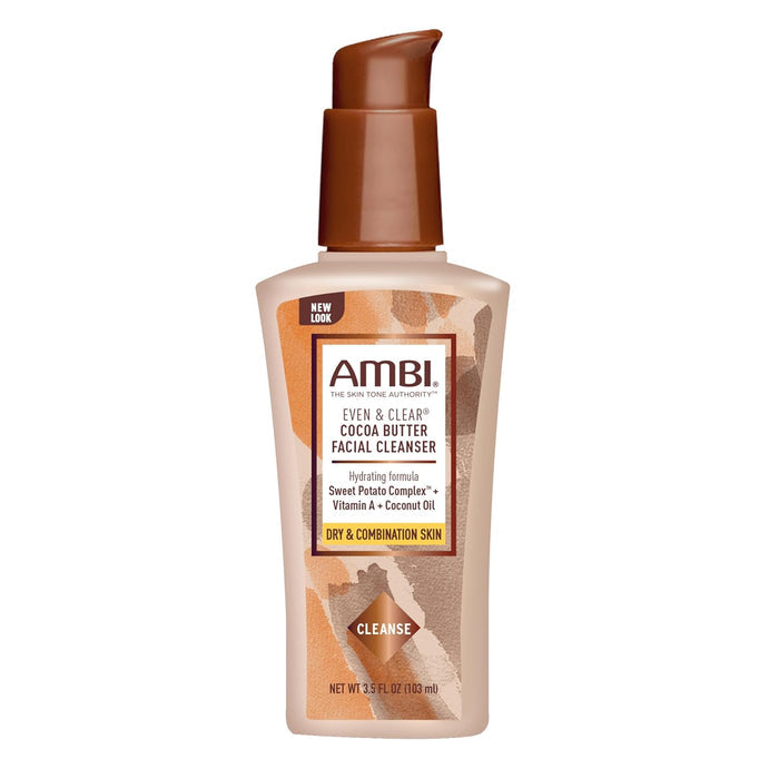 Ambi Even Clear Foaming Cleanser, 4 Oz (2 bottles)