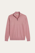 Arlino Quarter Zip Knit Pink