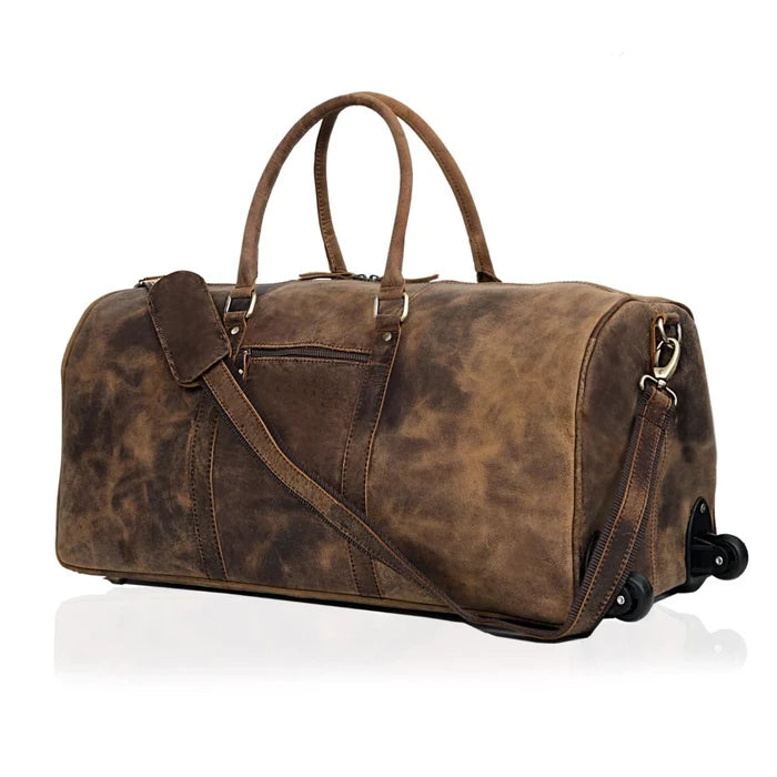 Atlanta Leather Duffle Combo