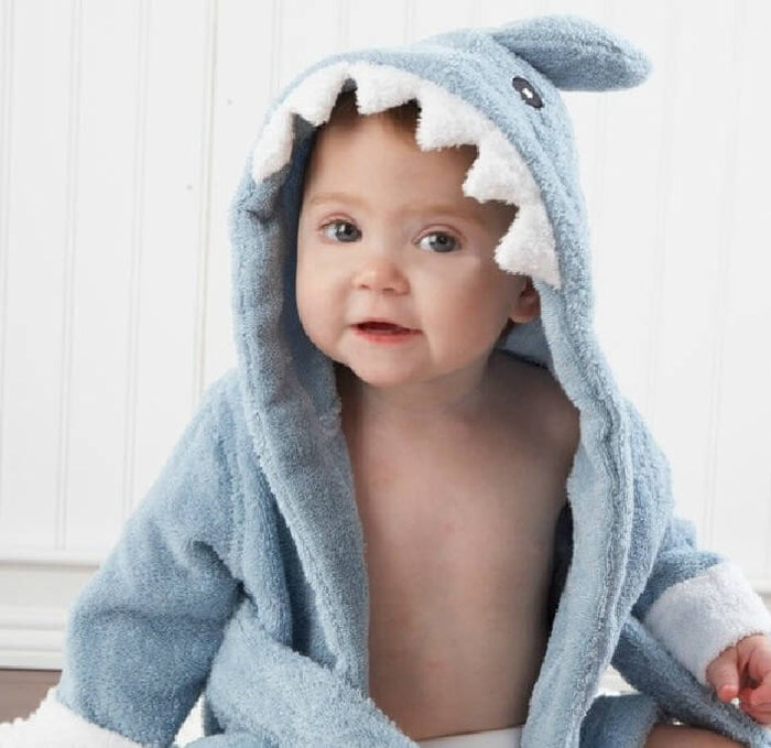 Baby Hooded Animal Bath Towel | Soft Cotton Baby Hooded Bath Towel