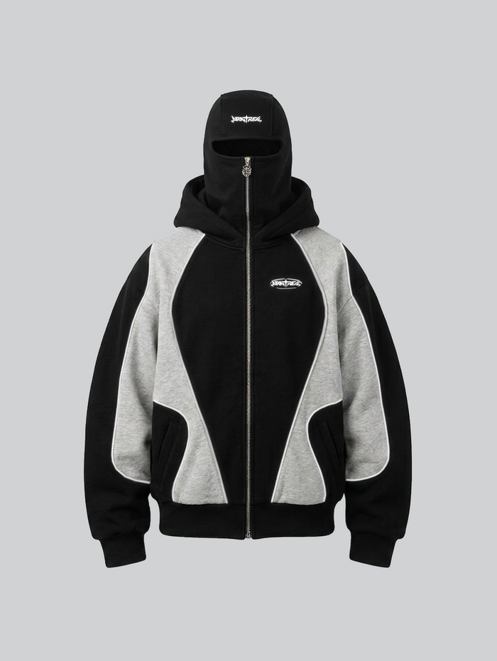 Bicolor Reflective Phantom Hoodie