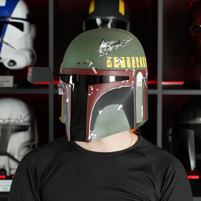 Boba Fett - Classic Old Helmet with LED