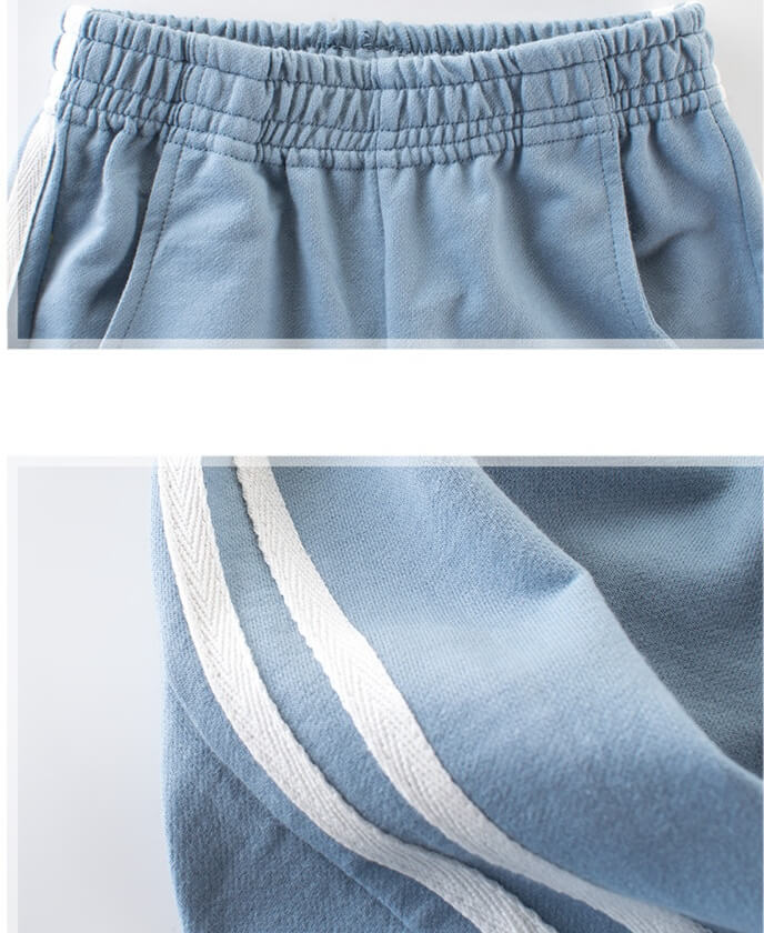 Boys Cotton Sweatpants | Boys Elastic Waist Sweatpants