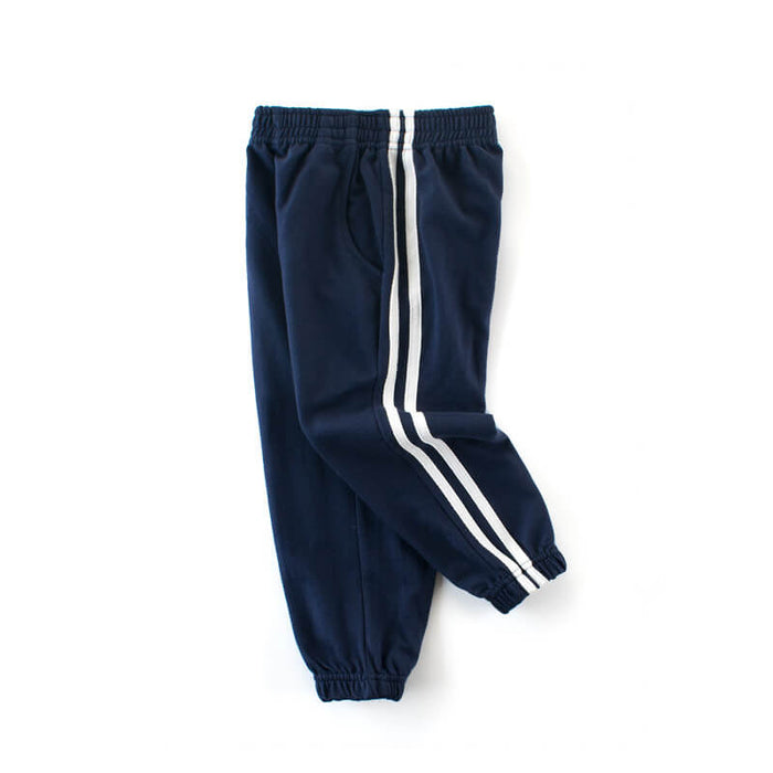 Boys Cotton Sweatpants | Boys Elastic Waist Sweatpants