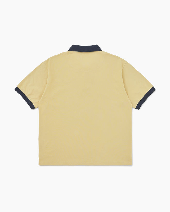 Campus S/S Polo Yellow