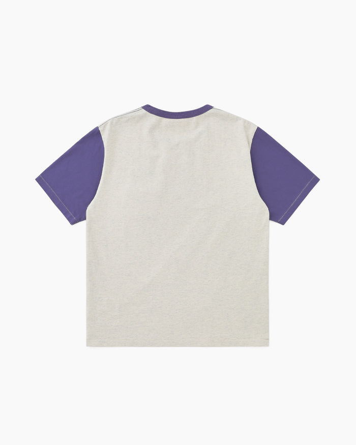 Campus S/S Tee Purple