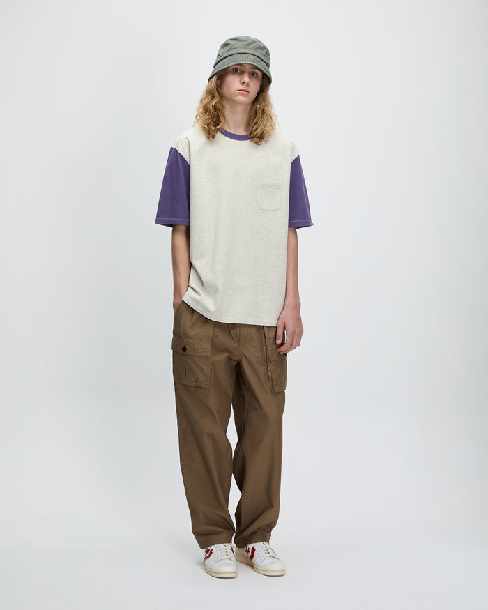 Campus S/S Tee Purple
