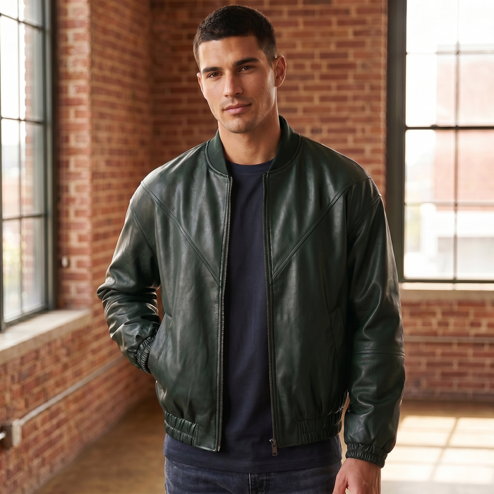 XS / Green / Leather