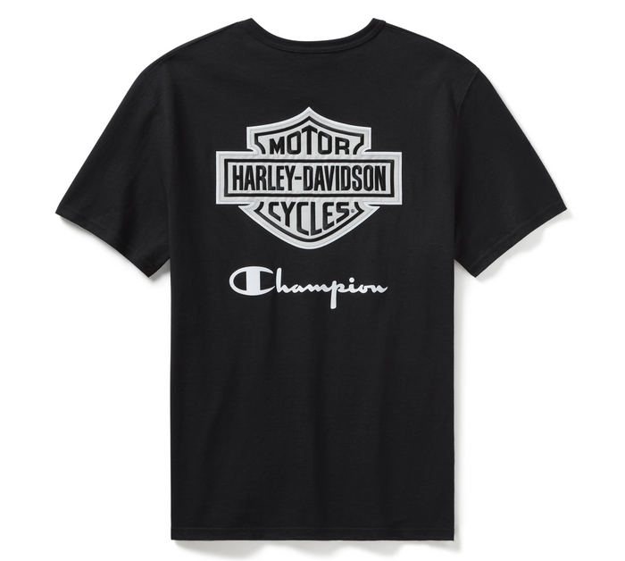 Champion x Harley-Davidson Fanatic Tee - Black & Silver Champion