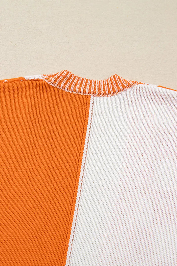 Checkered Bubble Sleeve Drop Shoulder Open Cardigan - Plus Size/Plus Size Sweaters & Cardigans