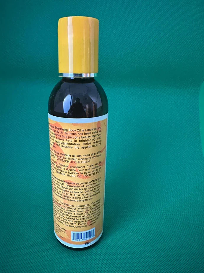 Civic Brightening Turmeric Body Oil