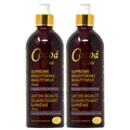 Cocoa Glow Supreme Brightening Beauty Milk 16.8oz (Pack of 2) Cocoa Glow