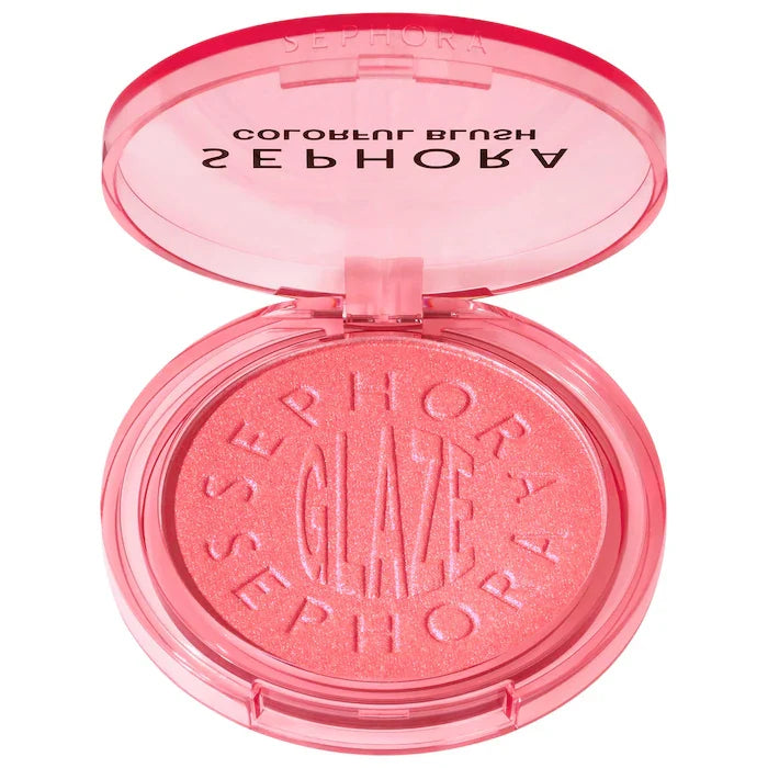 Colorful Blush and Highlighter Glaze