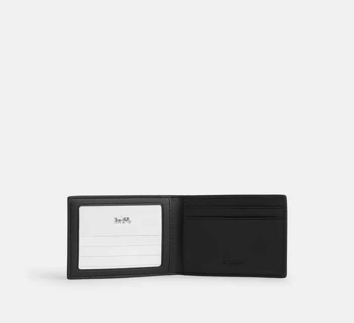 Compact Billfold Wallet In Signature Canvas