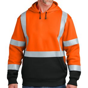 CornerStone ANSI 107 Class 3 Heavy-Duty Fleece Pullover Hoodie