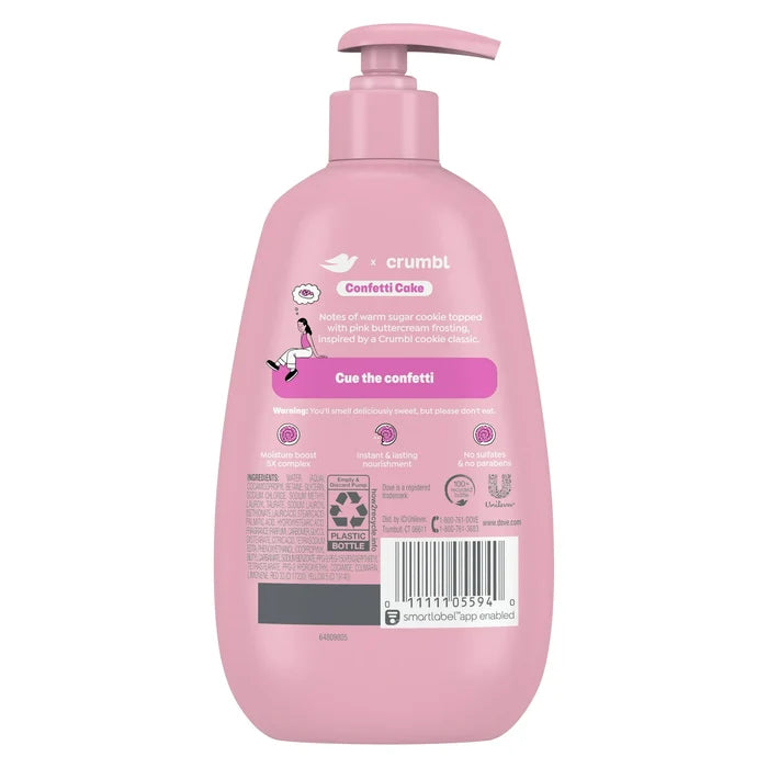 Crumbl Moisturizing Liquid Hand Wash Confetti Cake