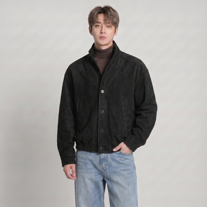 XS / Black / Suede