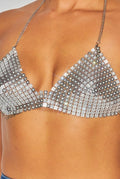 Dazed.....Rhinestone Bra Top Hot & Delicious