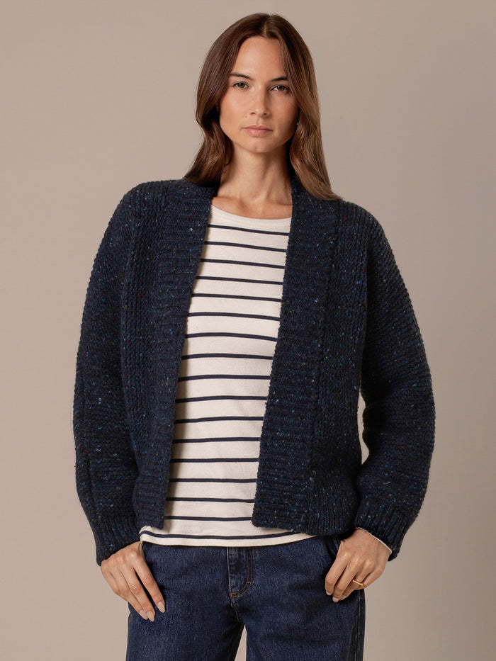 Donegal Garter Stitch Cardigan
