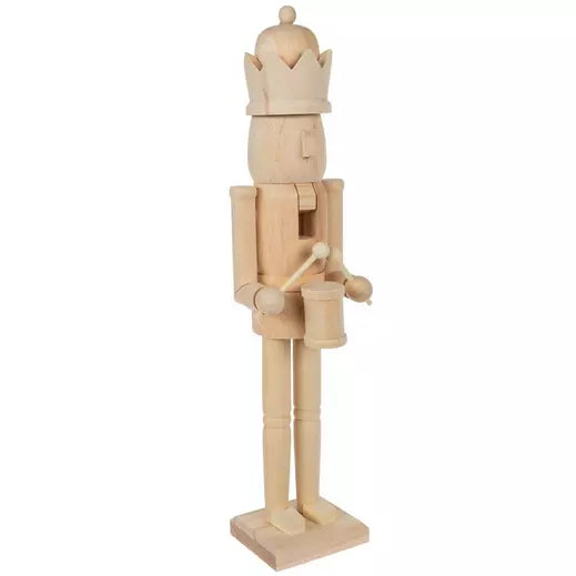 Drummer Wood Nutcracker