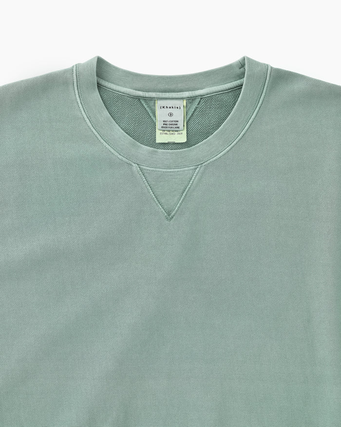 Dyed Stock Crewneck Light Blue