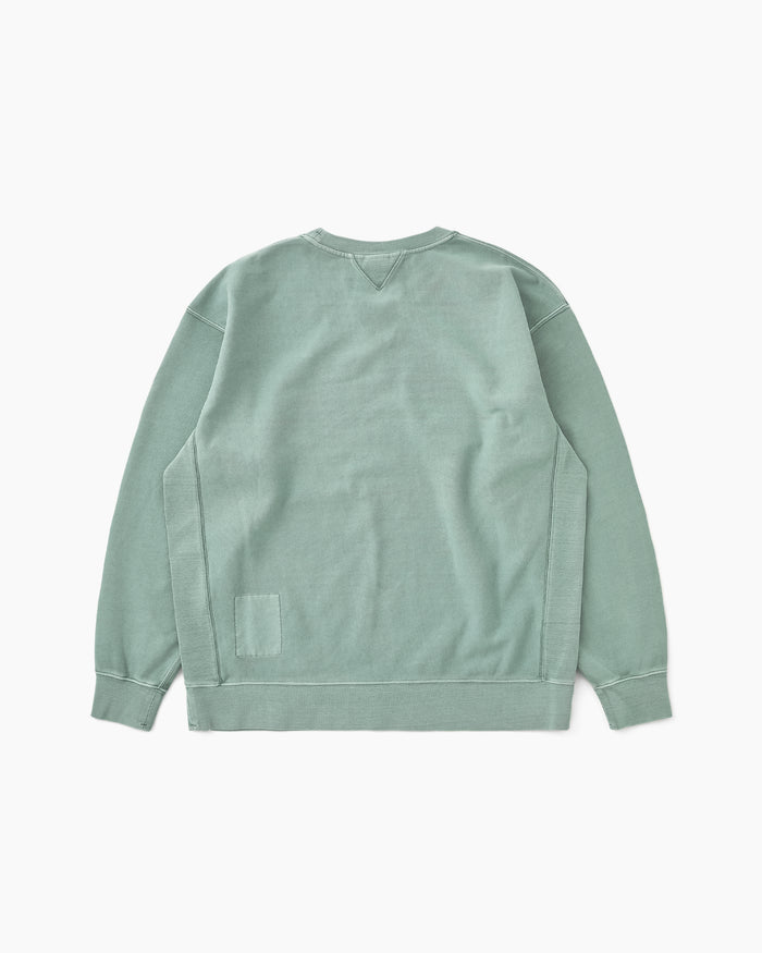 Dyed Stock Crewneck Light Blue
