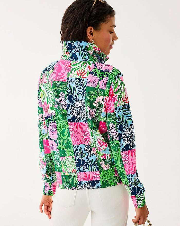 Eleni Upf 50 Plus Pullover - Multi Party Punch Patch