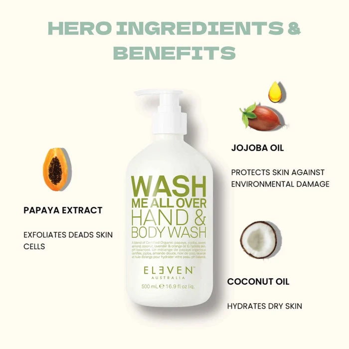 ELEVEN Wash Me All Over Hand & Body Wash