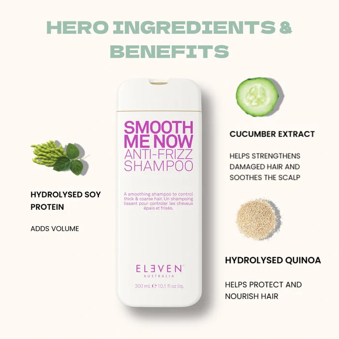 ELEVEN Smooth Me Now Anti-Frizz Shampoo