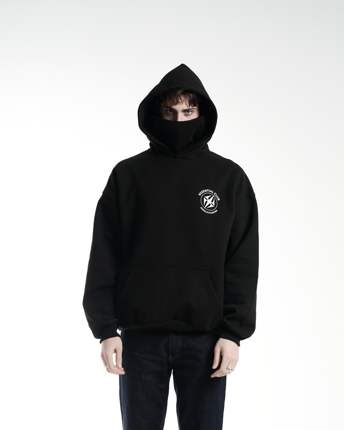 Essential Hoodie Black