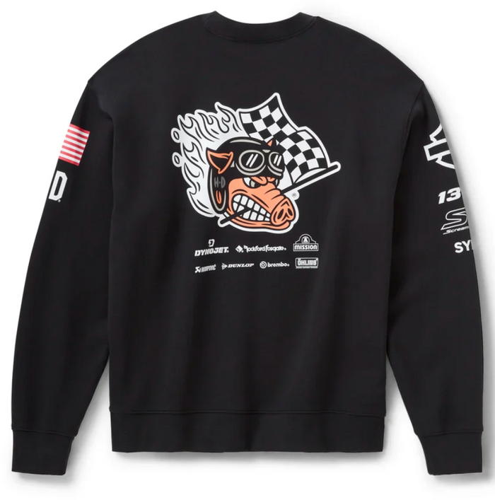 Factory Racing Crew Neck Sweatshirt