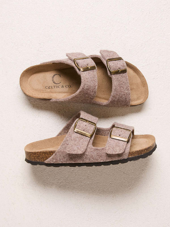 Felt Double Buckle Slide