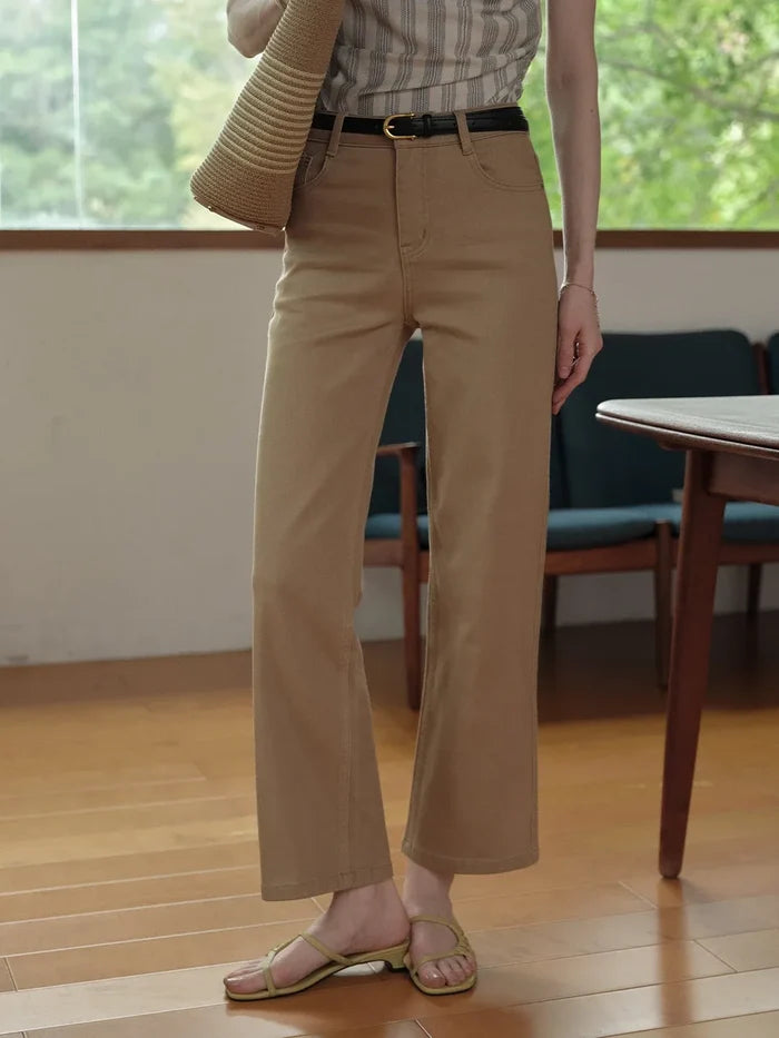【Final Sale】Cadence Versatile Straight Jeans