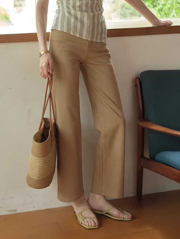【Final Sale】Cadence Versatile Straight Jeans