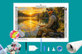 Fishing Diamond Painting