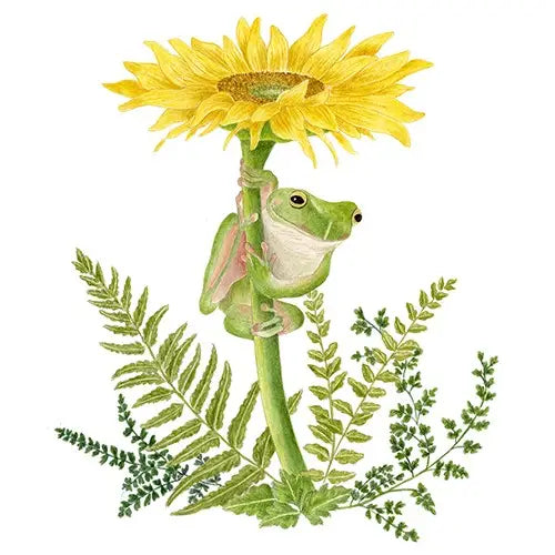 Flour Sack Towel - Frog