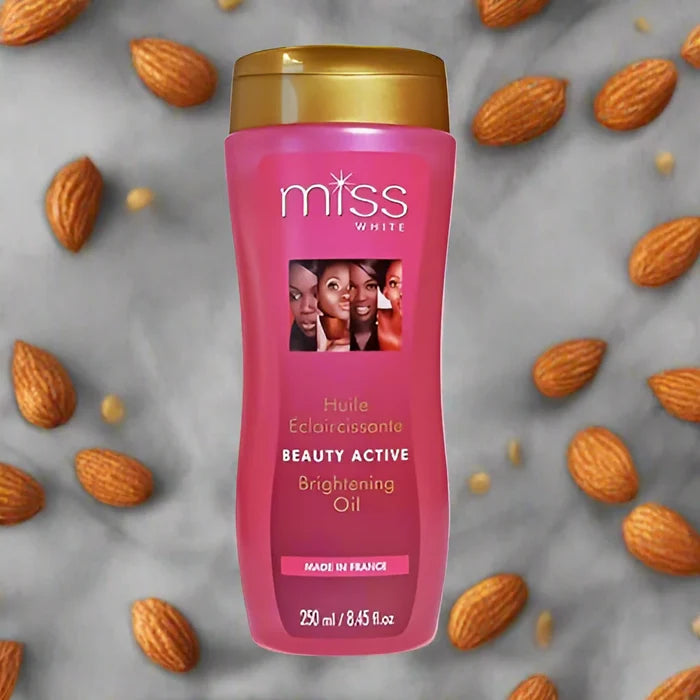 F&W Miss White Beauty Oil with Almond Oil – Nourishing Skin Care (250 ml)