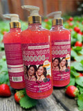 Gluta White Strawberry Whitening Shower Gel 1000ML