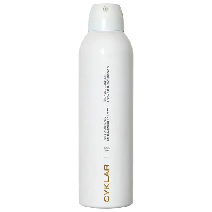 Glycolic Acid Exfoliating Body Spray for Smooth, Even Skin