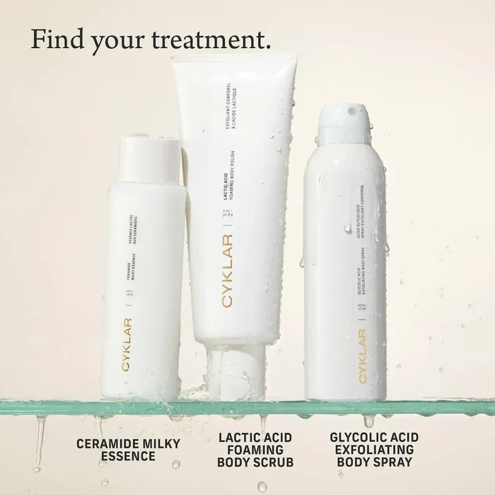 Glycolic Acid Exfoliating Body Spray for Smooth, Even Skin