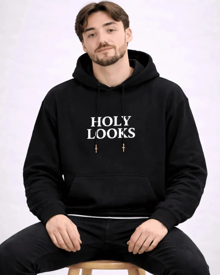 God Is Not Done Hoodie Black - Holy Looks