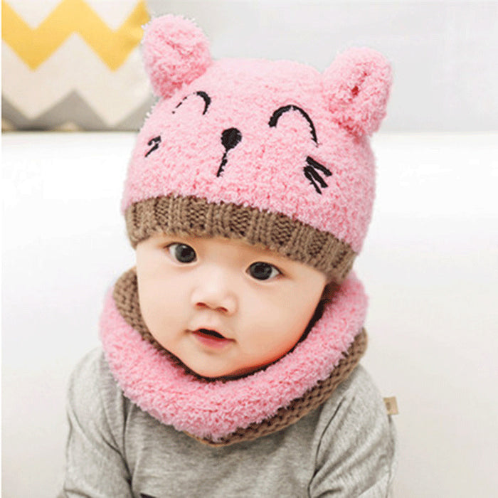 Handmade Wool Baby Hat | Matching Baby Hat And Scarf
