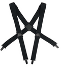Harley-Davidson® Men's Bar & Shield Adjustable Elastic Suspenders - Black