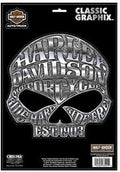 Harley-Davidson® Skull Classic 9" x 13" Decal