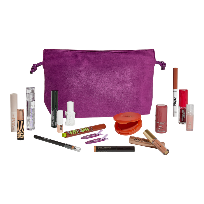 ULTA Beauty Holiday Glam Essentials contenido del kit