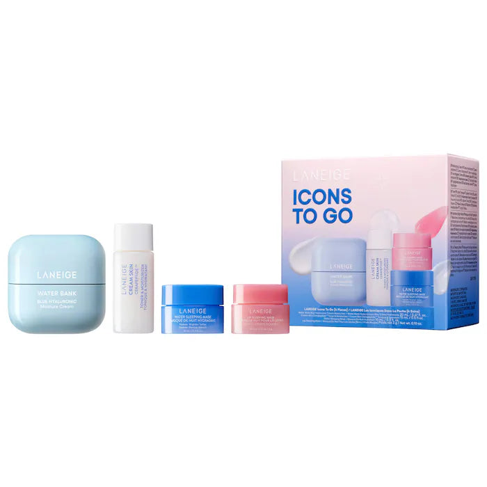 Laneige - Icons To Go Set | Kit de cuidado de piel y labios