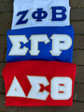 D9 - Sorority Chenille Sweatshirts